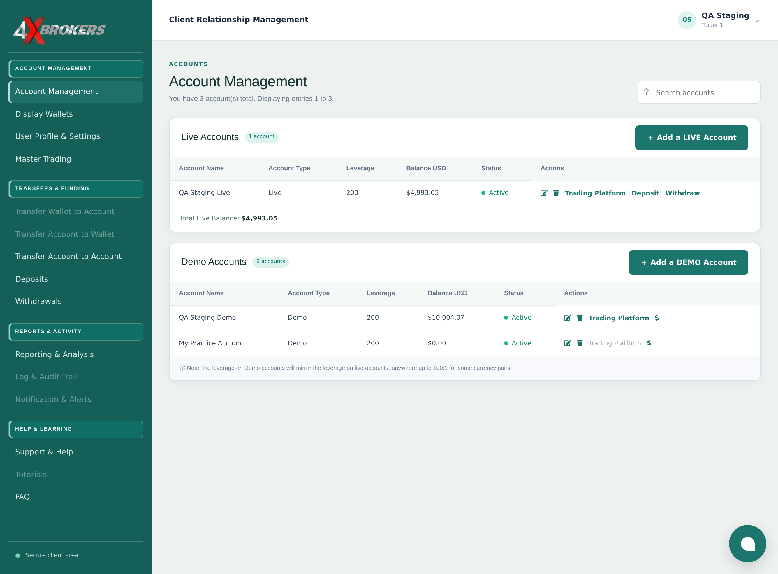 Create a New Demo Trading Account — step 6
