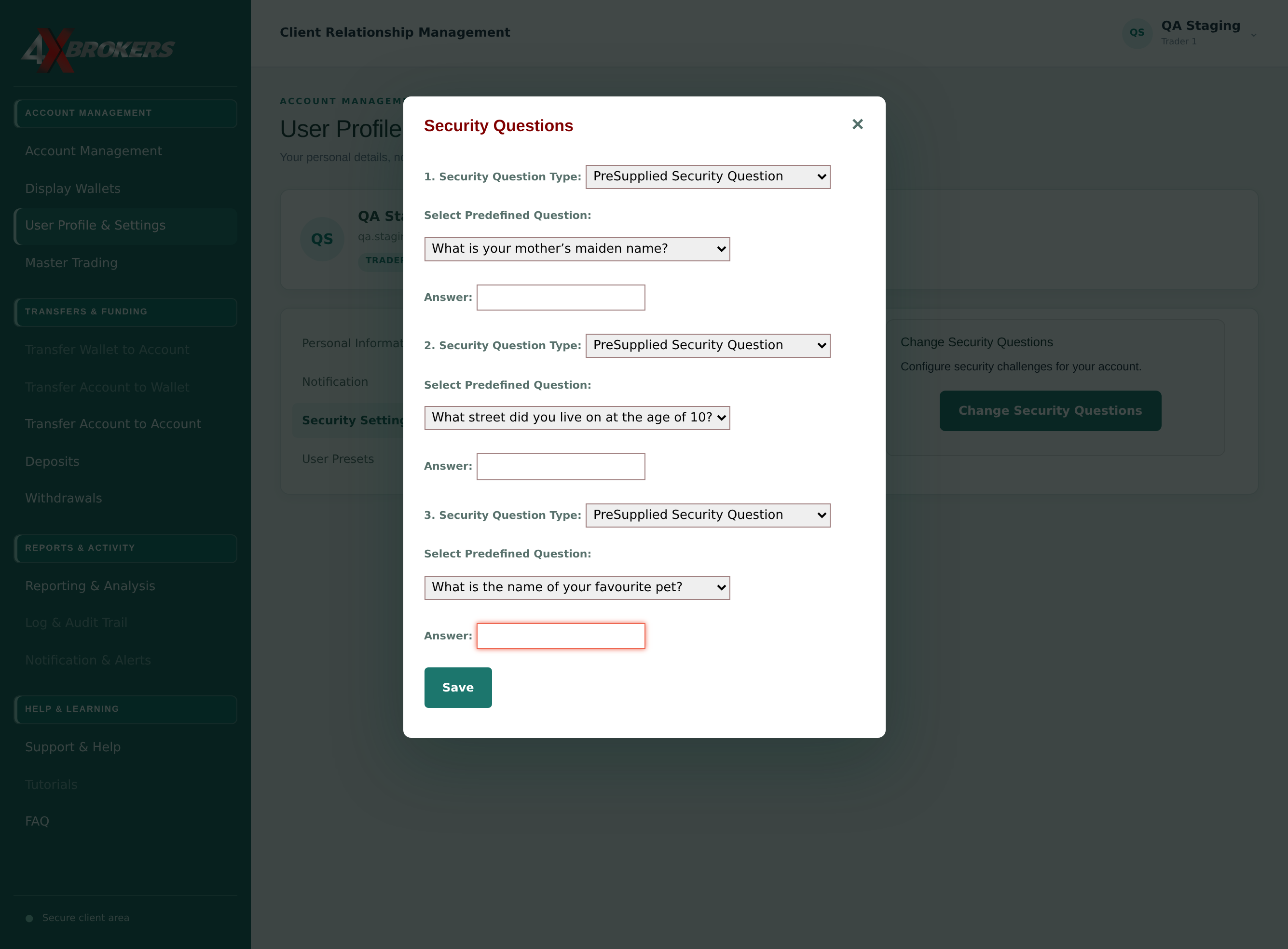 Change Your Password or Security Questions — step 11